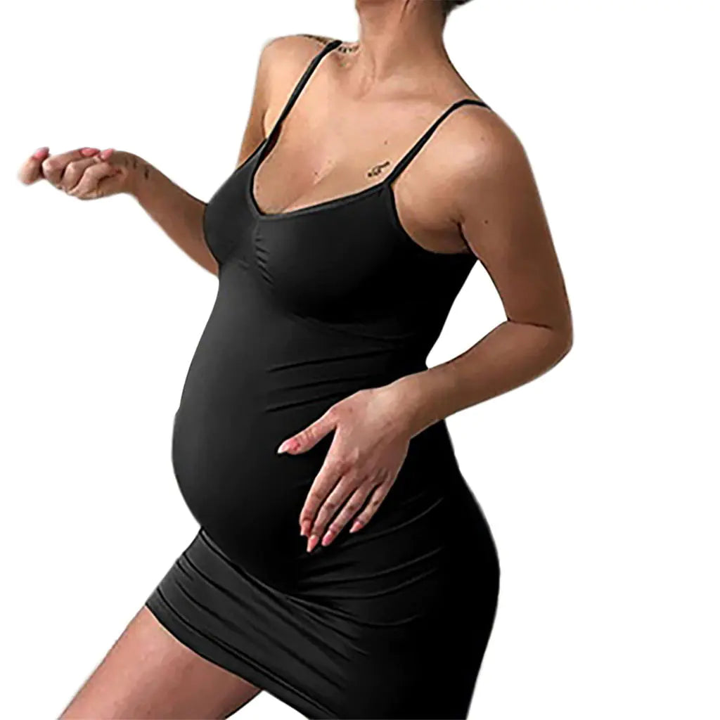 Maternity Dress, Casual Homewear Dress