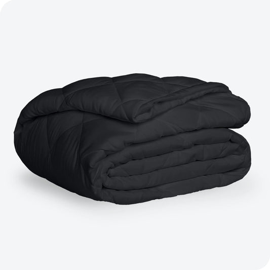 Bare Home Split Head Flex King Quilted Fitted Mattress Pad - Cooling Mattress Topper - Easily Washable - Elastic Fitted Mattress Cover - Stretch-to-Fit up to 15" Deep (Split Head Flex King Black)