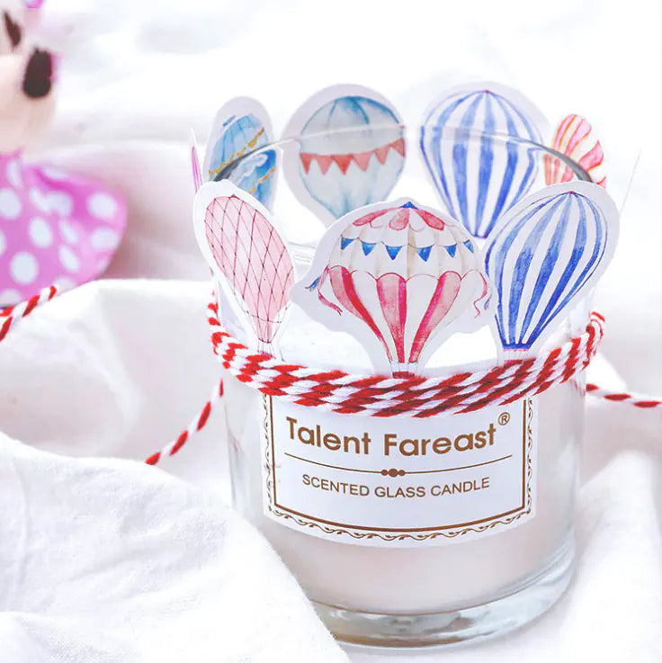 Hot Air Balloon Stickers for DIY Journals and Albums