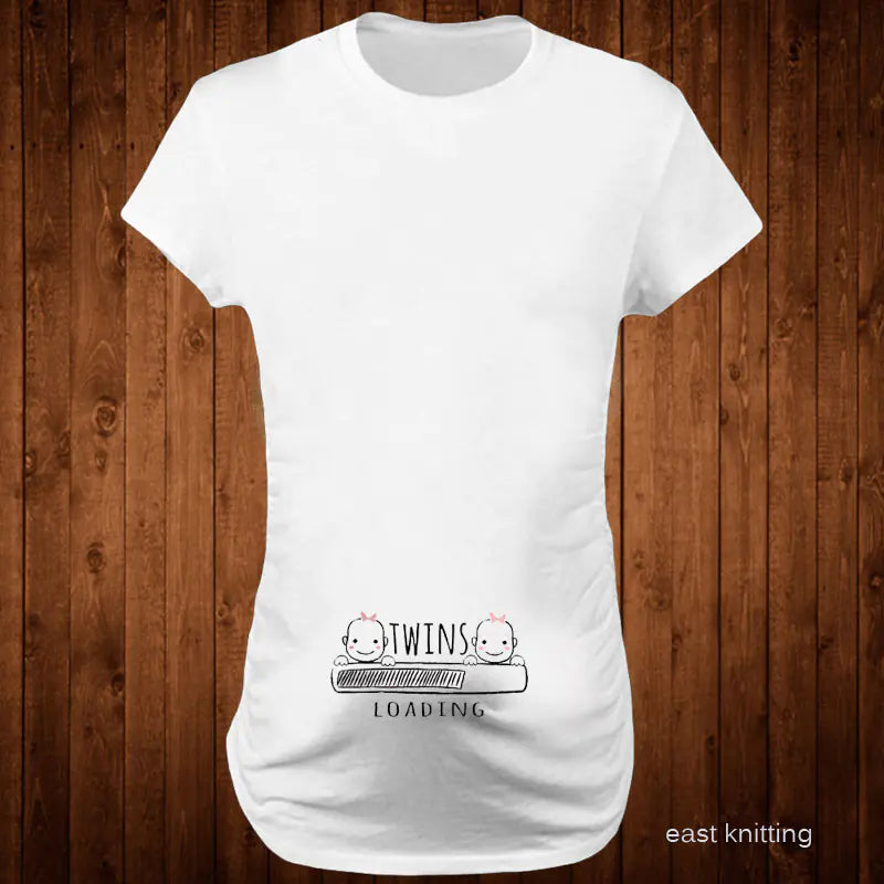 Maternity Comfort Short Sleeve T-Shirt for Women