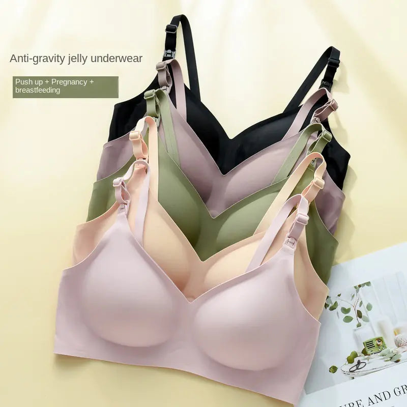 Premium Seamless Wireless Maternity Nursing Bra