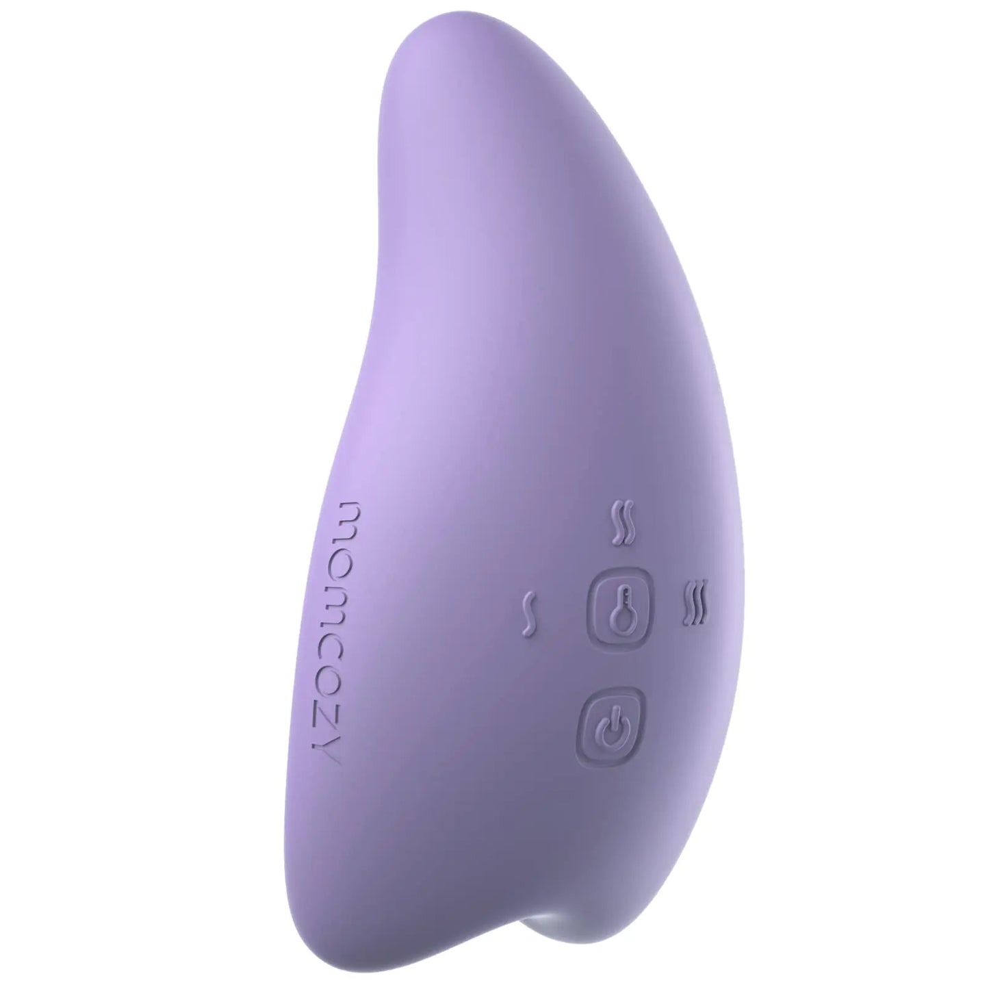 Momcozy Warming Lactation Massager 2-in-1 Soft Breast Massager for Breastfeeding Heat + Vibration Adjustable for Clogged Ducts Improve Milk Flow Lilac