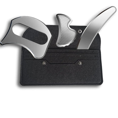 GuaSha Massage Scraper Tool SetMuscle Scraper Tool KitScraping Massage Tools for Physical TherapyScar Tissue Tool Myofascial Release Tools & IASTM Tools(UII-DBC)