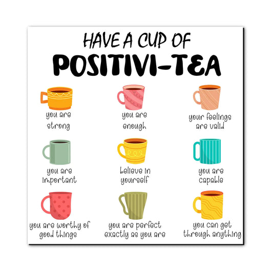 Self Affirmation Mental Health Decor - Cute Magnets Decor for Refrigerator Car Whiteboard - Affirmations Encouragement Gift for Kitchen Whiteboard Therapy Office Home Decor