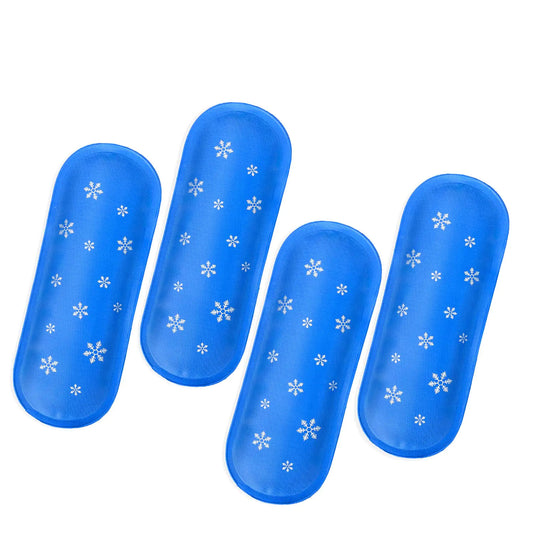 Luxja Ice Packs for Insulin Travel Case (Pack of 4) Reusable Ice Packs for Insulin Cooler (4 Pack)