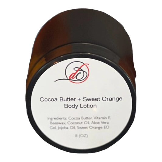 Denny Cozmetics Cocoa Butter + Sweet Orange Body Lotion Nourishing and Soothing 9oz